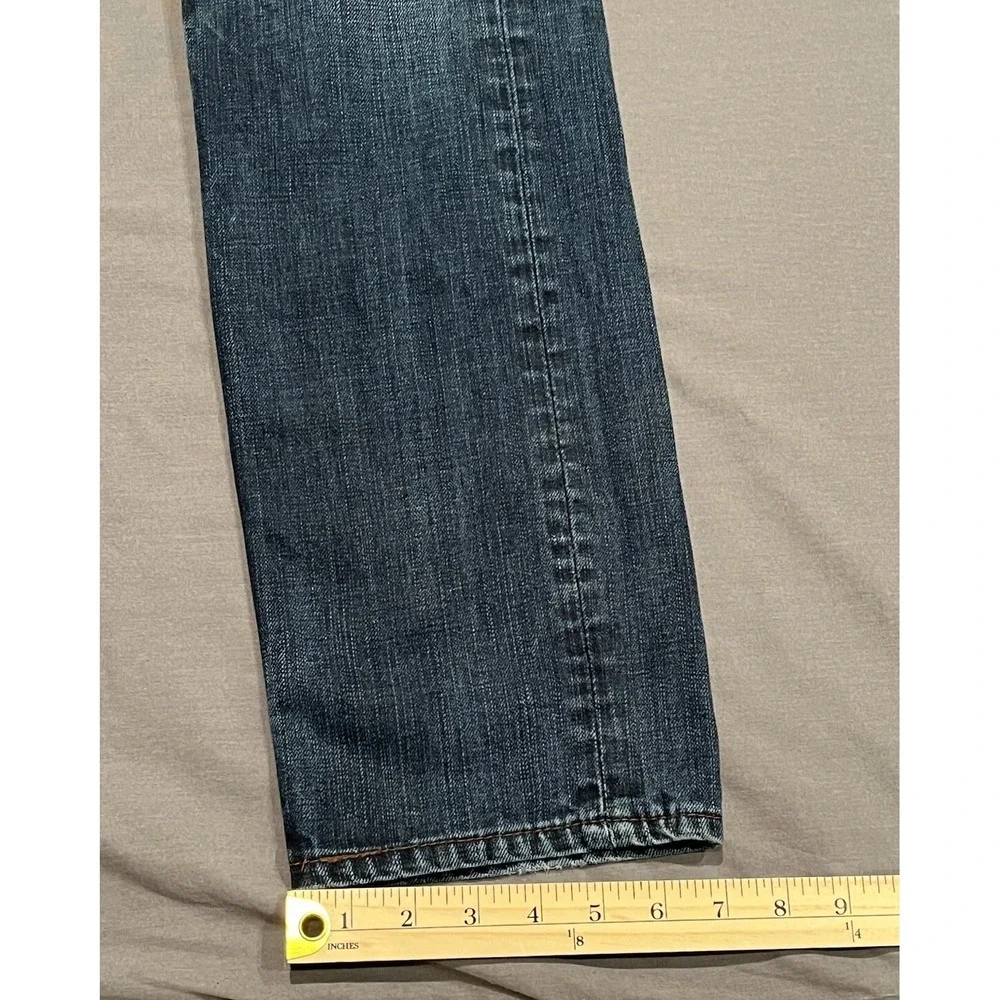 Levi's 511 Jeans Mens 32x32 Blue Skinny Fit Distressed Denim 100% Cotton